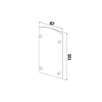 End Cap - Model 1020 CAD Drawing